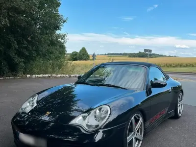 Gebraucht Porsche 911 345 PS (253 kW) 2005 Schwarz Cabrio