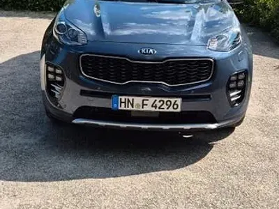 Używany Kia Sportage GT-Line 177 KM (130 kW) 2016 Niebieski SUV