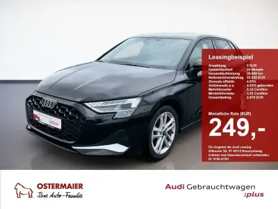 Gebraucht Audi A3 Advanced 150 PS (110 kW) 2025 Mythosschwarz Limousine
