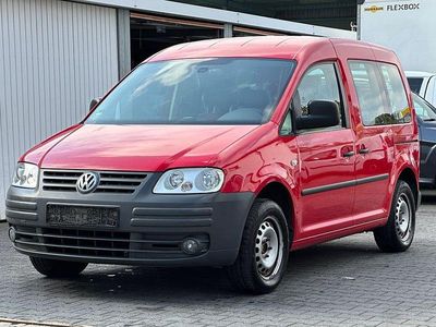 Gebraucht VW Caddy Team 80 PS (58 kW) 2008 Rot Van / Kleinbus