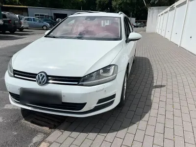 Gebraucht VW Golf VII 110 PS (80 kW) 2014 Weiß Kombi
