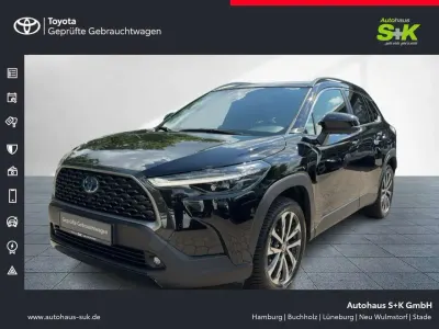 Gebraucht Toyota Corolla Cross Lounge 197 PS (144 kW) 2023 Tiefschwarz mica SUV