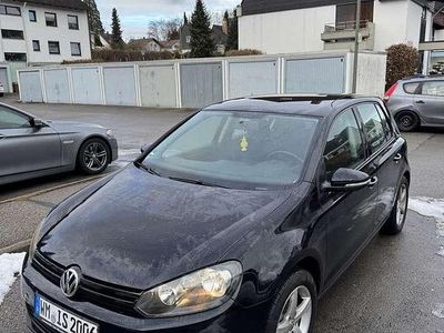 Gebraucht VW Golf VI 110 PS (80 kW) 2010 Schwarz Kleinwagen