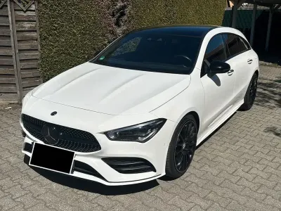 Gebraucht Mercedes CLA220 Shooting Brake AMG line 190 PS (139 kW) 2019 Weiß Kombi