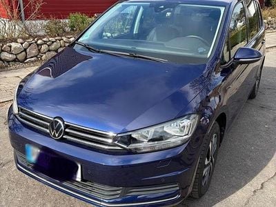 Usata VW Touran Active 150 CV (110 kW) 2022 Blu Monovolume