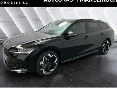 Neu Skoda Superb SportLine 204 PS (150 kW) 2026 Schwarz Kombi