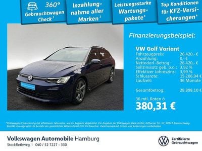 H7 atlantik blue metallic Gebraucht 2022 VW Golf VIII R-line Kombi | 26.420 € (Guter Preis)