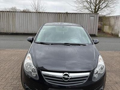 Gebraucht Opel Corsa 80 PS (58 kW) 2010 Schwarz Kleinwagen