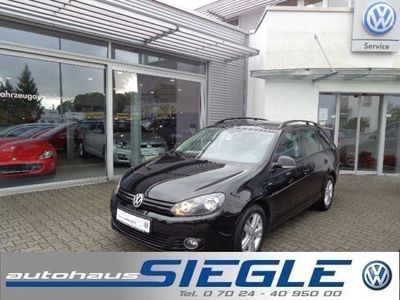 Gebraucht VW Golf VII Match 140 PS (102 kW) 2013 Schwarz Kombi