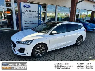 Gebraucht Ford Focus ST-Line X 116 PS (85 kW) 2024 Frostweiß Kombi