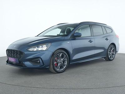 Gebraucht Ford Focus ST-Line 125 PS (91 kW) 2021 Blau Kombi