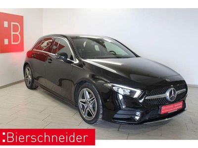 Gebraucht Mercedes A200 AMG line 163 PS (119 kW) 2018 Schwarz Limousine