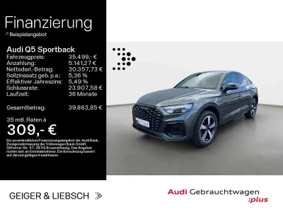 Gebraucht Audi Q5 S-Line 204 PS (150 kW) 2022 Daytonagrau perleffekt SUV
