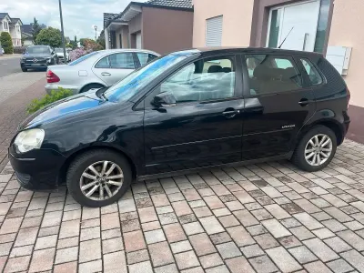 Gebraucht VW Polo United 2008 Schwarz Kleinwagen