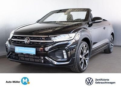 Second-hand VW T-Roc Cabriolet R-line 150 CP (110 kW) 2025 Negru Cabrio