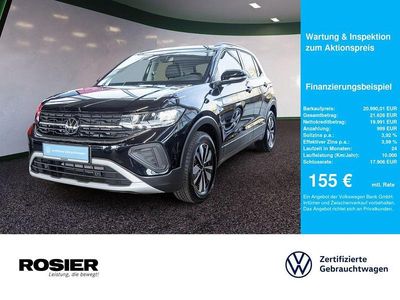 Usata VW T-Cross Goal 95 CV (69 kW) 2025 Nero SUV
