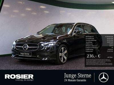 Gebraucht Mercedes C200 Advanced Plus 163 PS (119 kW) 2023 Schwarz / obsidianschwarz Kombi