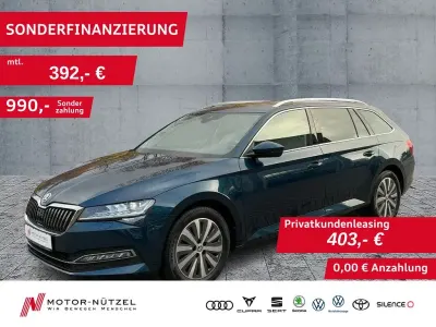 Gebraucht Skoda Superb Style 200 PS (147 kW) 2022 Blau Kombi