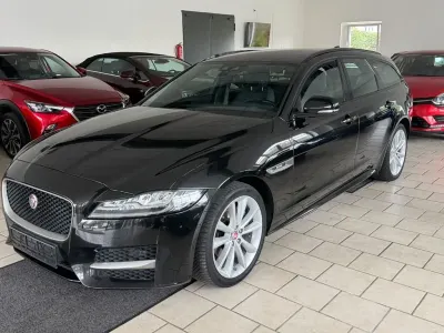 Occasion Jaguar XF Sportbrake R-Sport 179 PK (131 kW) 2019 Zwart Stationwagen