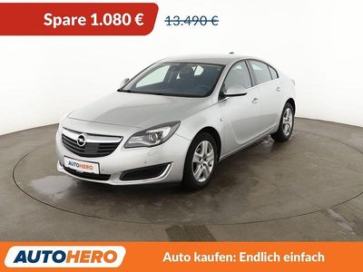 Gebraucht Opel Insignia Edition 136 PS (100 kW) 2016 Silber Limousine