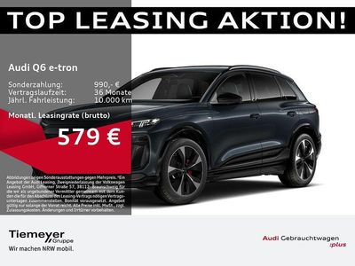 Gebraucht Audi Q6 e-tron S-Line 185 kW (252 PS) 2025 Grau SUV