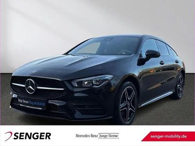 Gebraucht Mercedes CLA250e Shooting Brake AMG 218 PS (160 kW) 2020 Unilack nachtschwarz Kombi