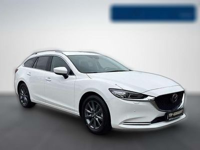 Weiß Gebraucht 2023 Mazda 6 Center-Line Kombi | 29.600 € (Etwas zu teuer)