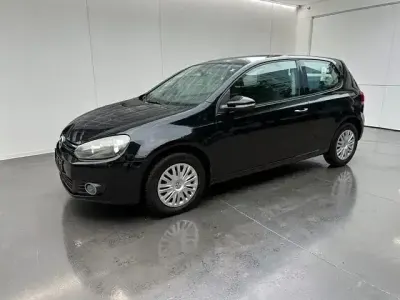 Gebraucht VW Golf VI 80 PS (58 kW) 2010 Schwarz Kleinwagen
