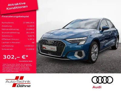 Gebraucht Audi A3 Advanced 150 PS (110 kW) 2022 Blau Limousine