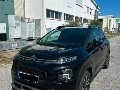 Gebraucht Citroën C3 Aircross PureTech 110 PS (80 kW) 2019 Schwarz SUV