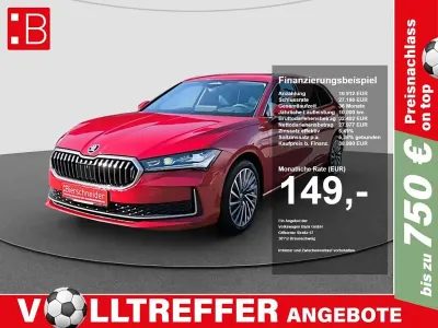 Gebraucht Skoda Superb LAURIN & KLEMENT 193 PS (141 kW) 2025 Karminrot metallic Kombi