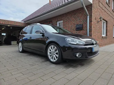 Second-hand VW Golf VII Exclusive 140 CP (102 kW) 2013 Negru Break