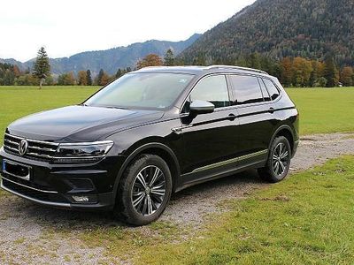 Gebraucht VW Tiguan Allspace Highline 150 PS (110 kW) 2018 Schwarz SUV