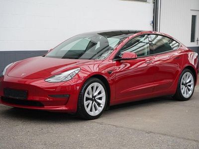 Gebraucht Tesla Model 3 Long Range AWD 366 kW (498 PS) 2020 Rot Limousine