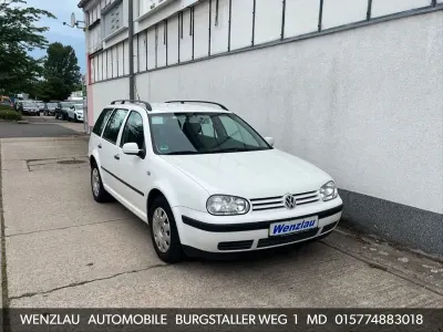 Gebraucht VW Golf IV Comfortline 101 PS (74 kW) 2002 Weiß Kombi