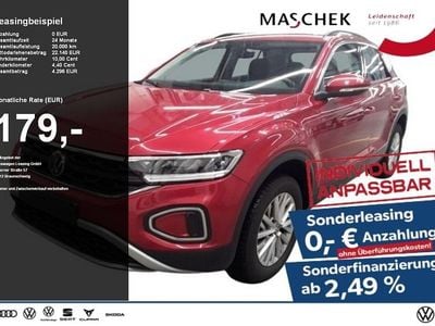 Gebraucht VW T-Roc Life 116 PS (85 kW) 2024 Rot SUV