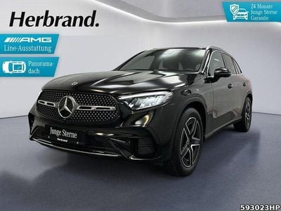 Gebraucht Mercedes GLC220 AMG 197 PS (144 kW) 2024 Metalliclack obsidianschwarz SUV