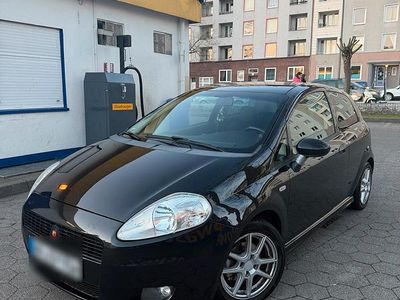 Gebraucht Fiat Grande Punto 95 PS (69 kW) 2007 Schwarz Kleinwagen