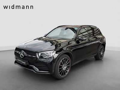 Gebraucht Mercedes GLC300 AMG line 245 PS (180 kW) 2022 Unilack schwarz SUV