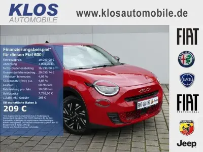 Usado Fiat 600 101 CV (74 kW) 2024 Rojo SUV