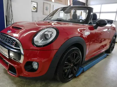 Gebraucht Mini Cooper S Cabriolet 211 PS (155 kW) 2017 Rot Cabrio