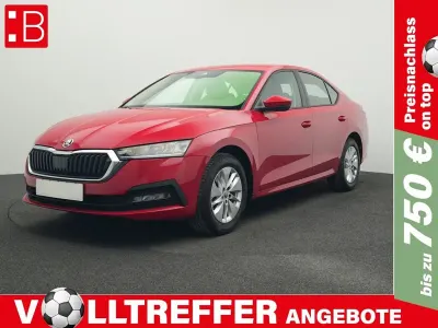 Gebraucht Skoda Octavia Ambition 116 PS (85 kW) 2023 Rot Limousine