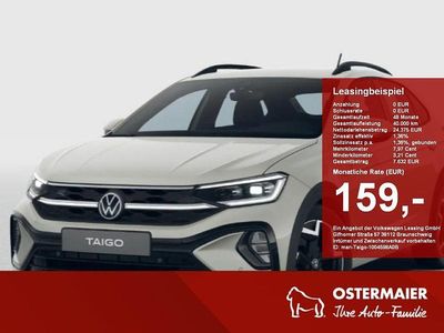 Ascotgrau Neu 2026 VW Taigo R-line SUV | 33.095 € (Teuer)