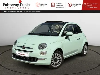 Gebraucht Fiat 500C Lounge 69 PS (50 kW) 2017 Grün Cabrio