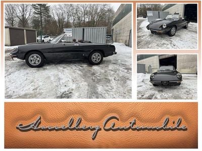 Gebraucht Alfa Romeo Spider 126 PS (92 kW) 1983 Schwarz Cabrio