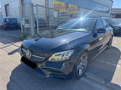 Gebraucht Mercedes C200 AMG 160 PS (117 kW) 2019 Schwarz Limousine