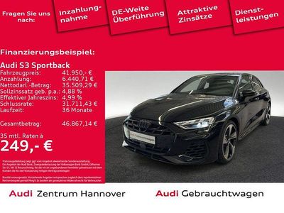 Mythosschwarz metallic Gebraucht 2024 Audi S3 Ambiente Limousine | 41.950 € (Guter Preis)
