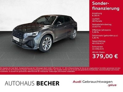 Gebraucht Audi Q2 S-Line 150 PS (110 kW) 2024 Daytonagrau perleffekt SUV