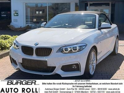 Usata BMW 220 M Sport 184 CV (135 kW) 2018 Bianco Cabrio