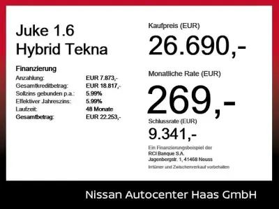 Nouă Nissan Juke Tekna 143 CP (105 kW) 2025 SUV